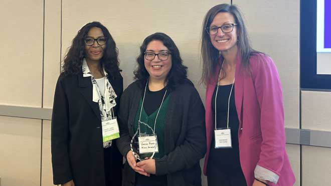 Sherrill Sellers, Ganiva Reyes, and Amity Noltemeyer
