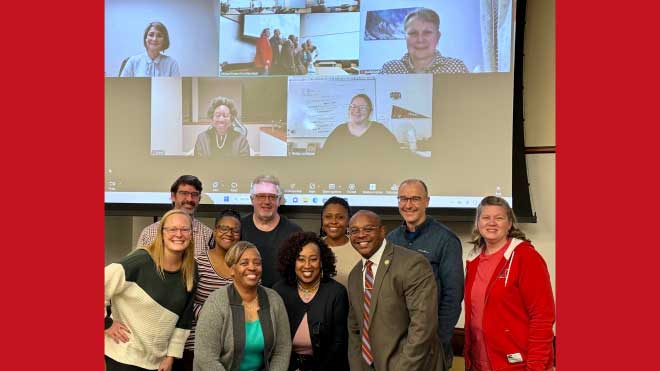 members of the newest Ed.D. cohort.