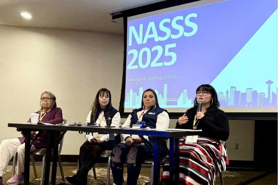 Members of The Puyallup Tribe of Indians and their FIFA World Cup 2026 marketing team.