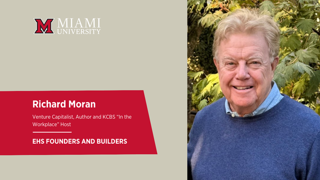 Richard Moran Venture Capitalist, Author, and KCBS In the Workplace Host