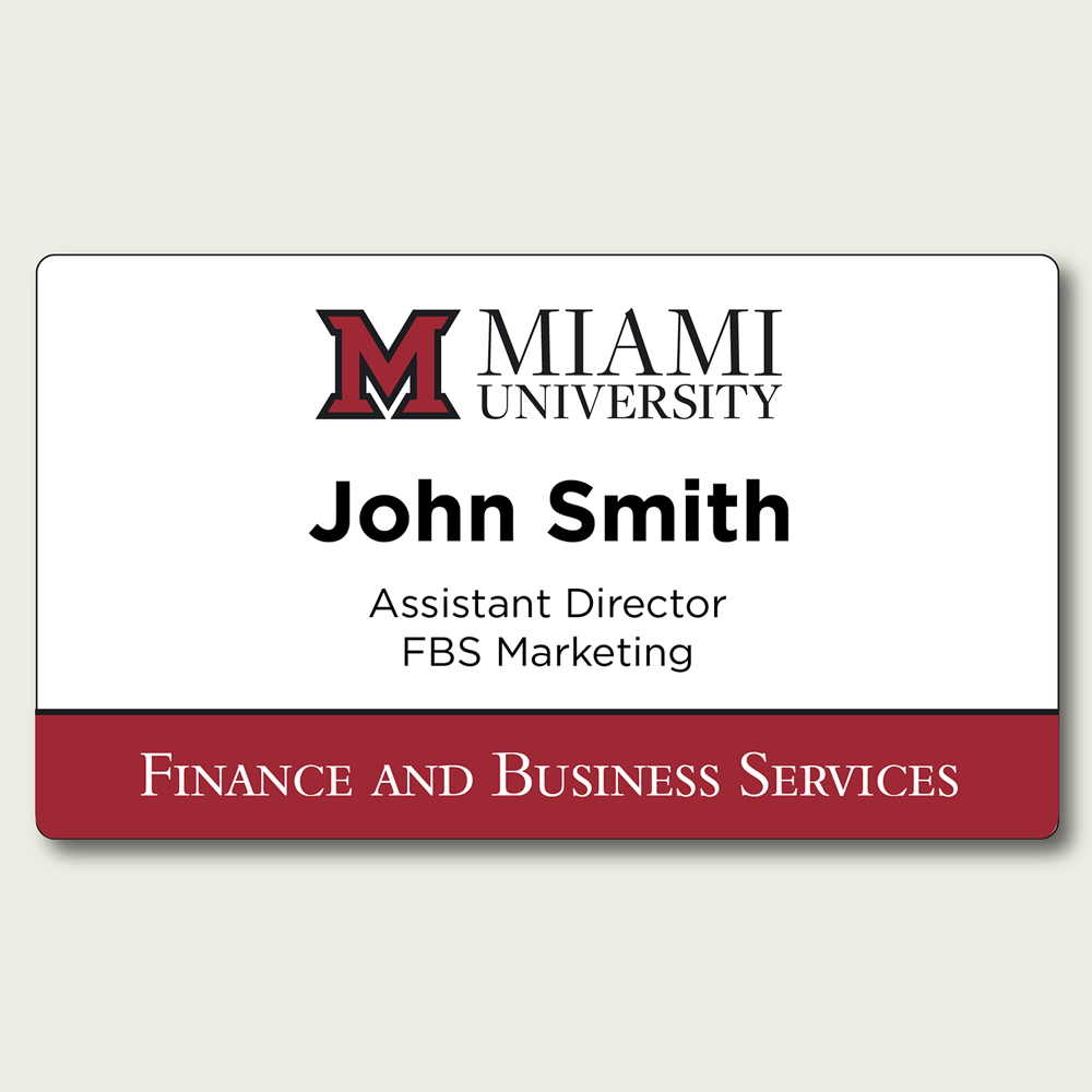 picture of nametag