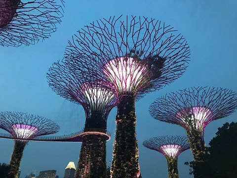 Singapore at night