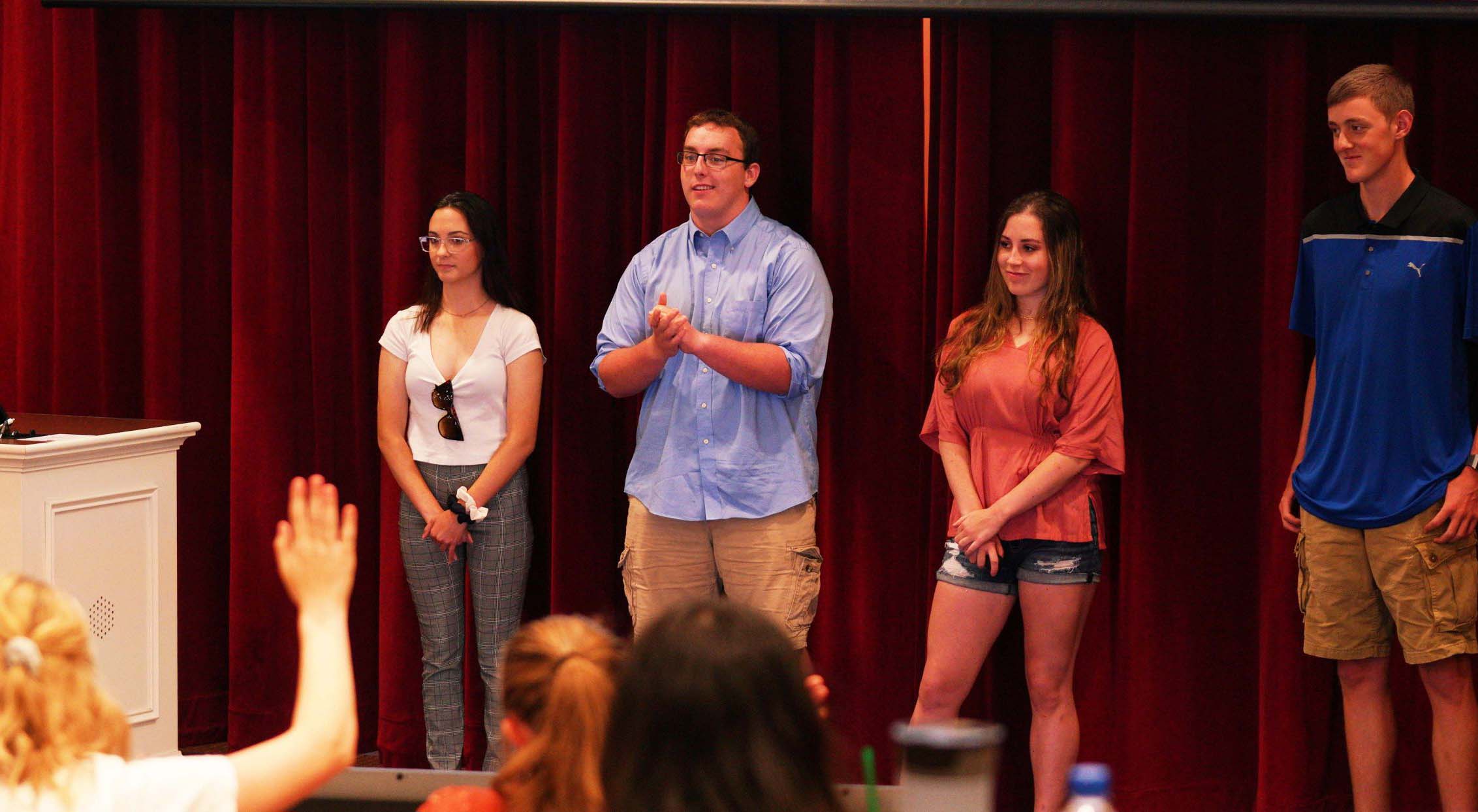 Student group makes presentation on last day of Summer Scholars program
