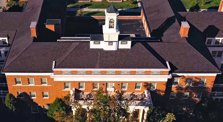 Aerial shot of FSB