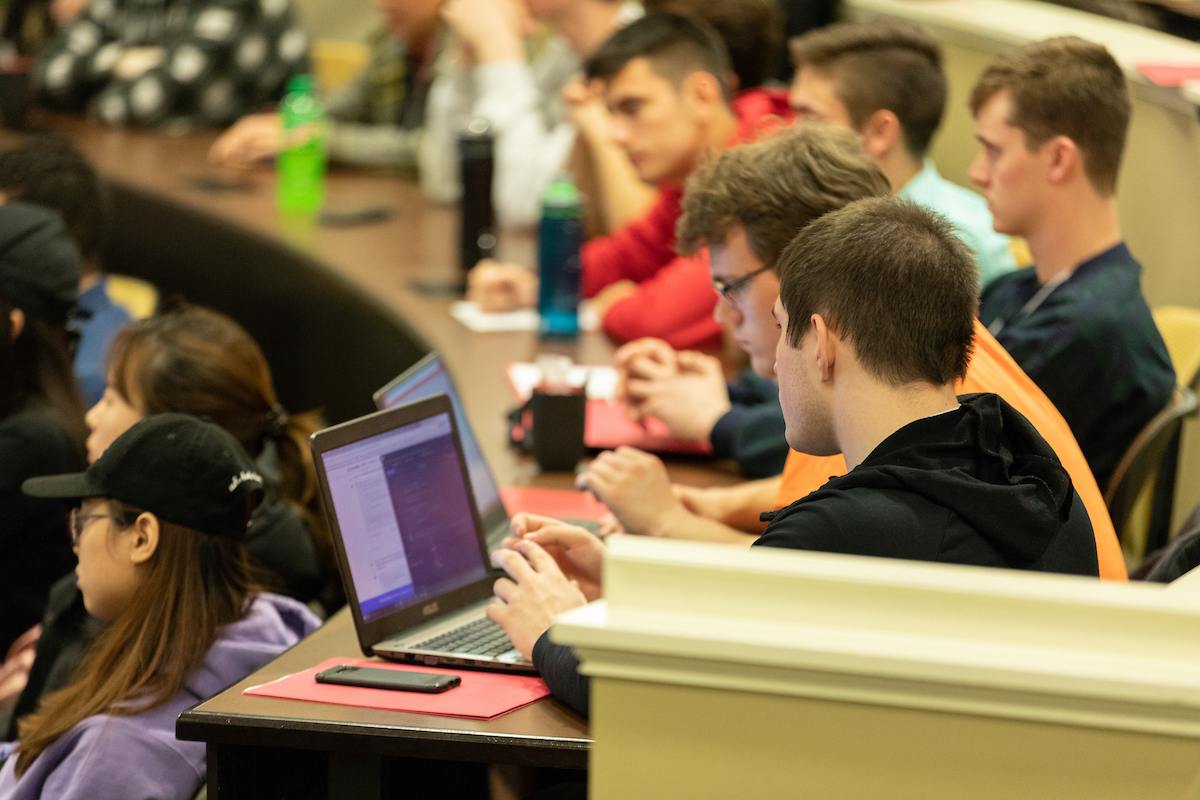 students in classroom