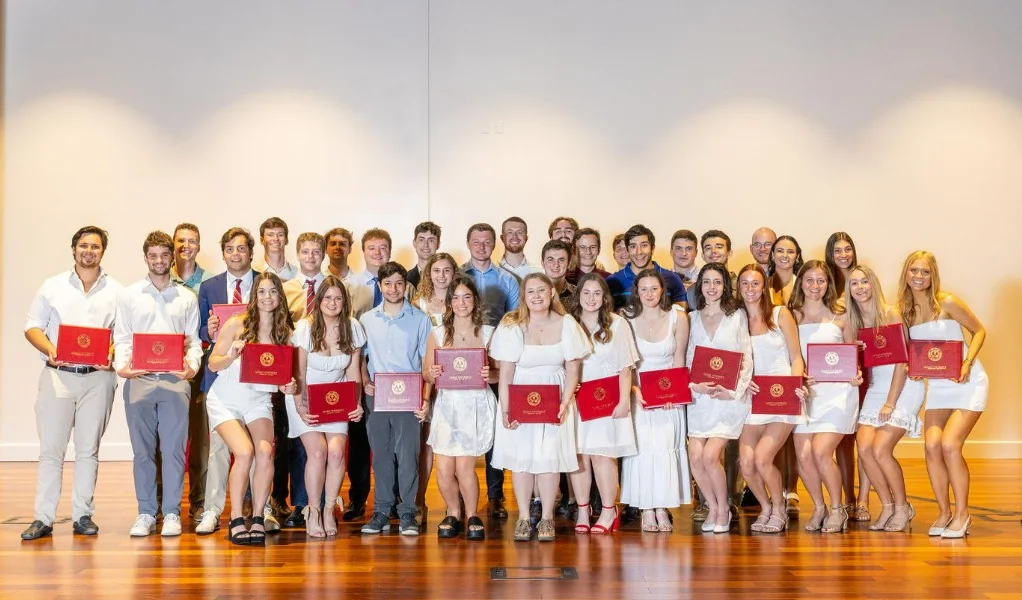 master of accountancy graduation group photo