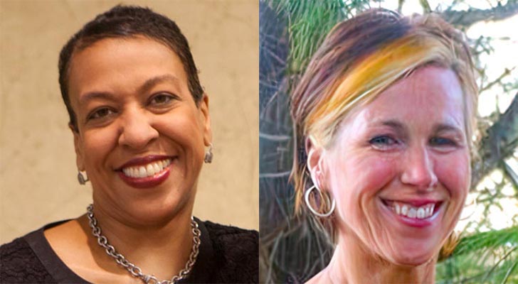 Michelle Thomas and Gillian Oakenfull