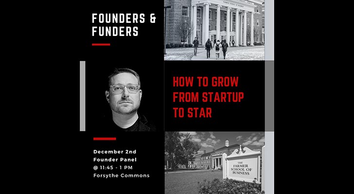 Founders and Funders promotional flyer