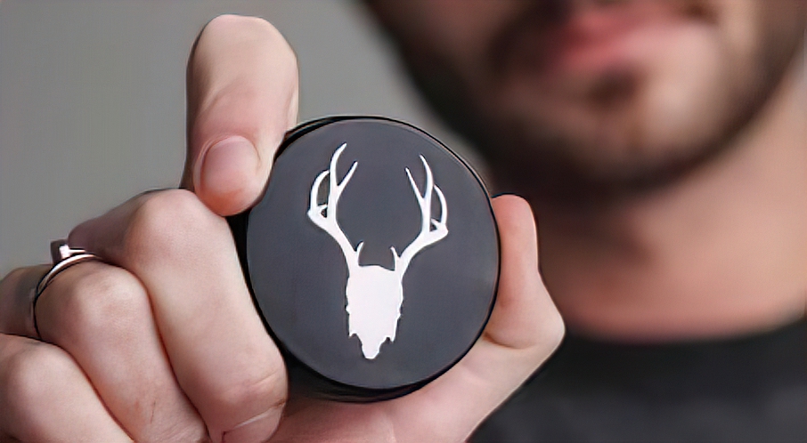 Mad rabbits logo on one of their tattoo care products