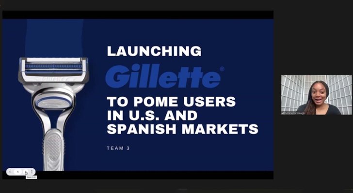 Launching Gillette campaign presentation 