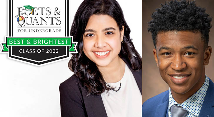 Rukmini Pal And Christopher J Walker head shots 
