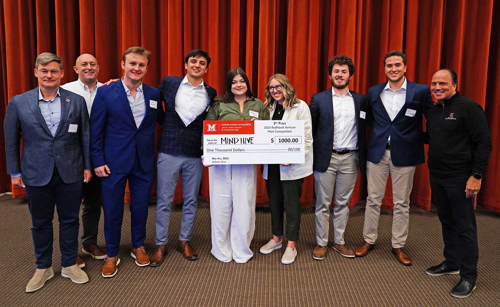 Pitch competition showcases semester's worth of student work