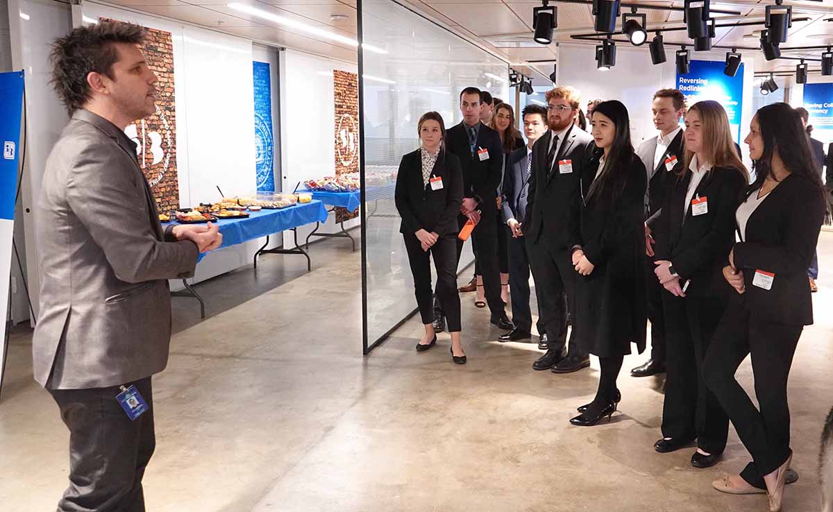 FYIC students at Fifth Third Bank headquarters