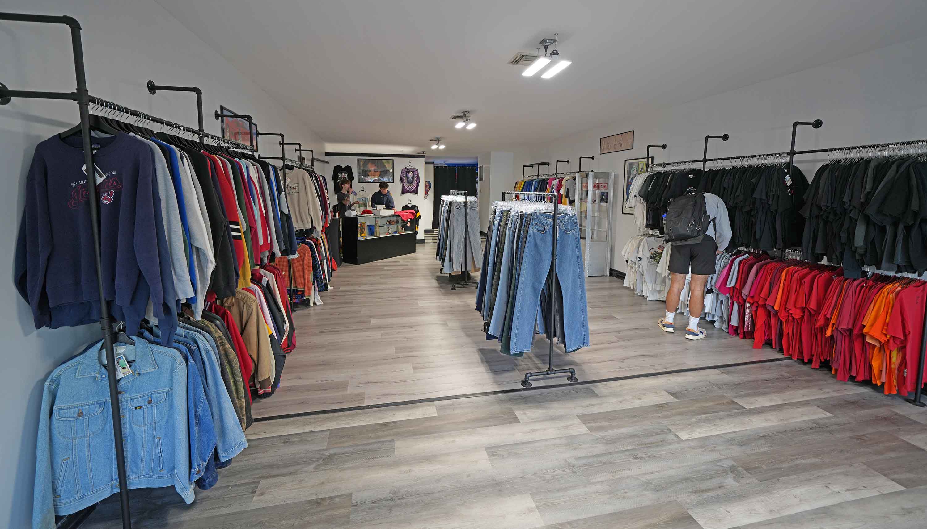 Interior of the store