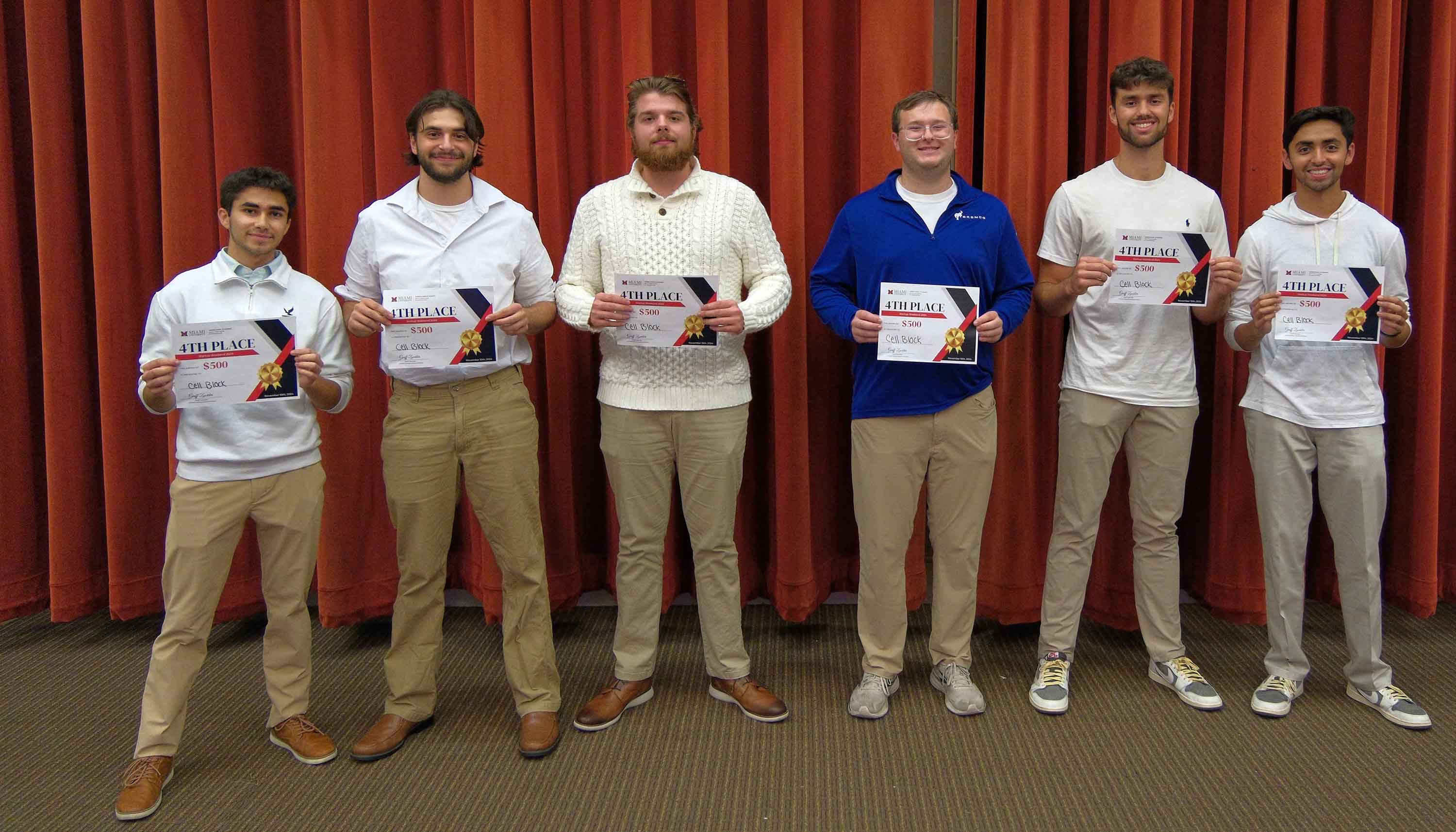 4th place team Cell Block Sessions