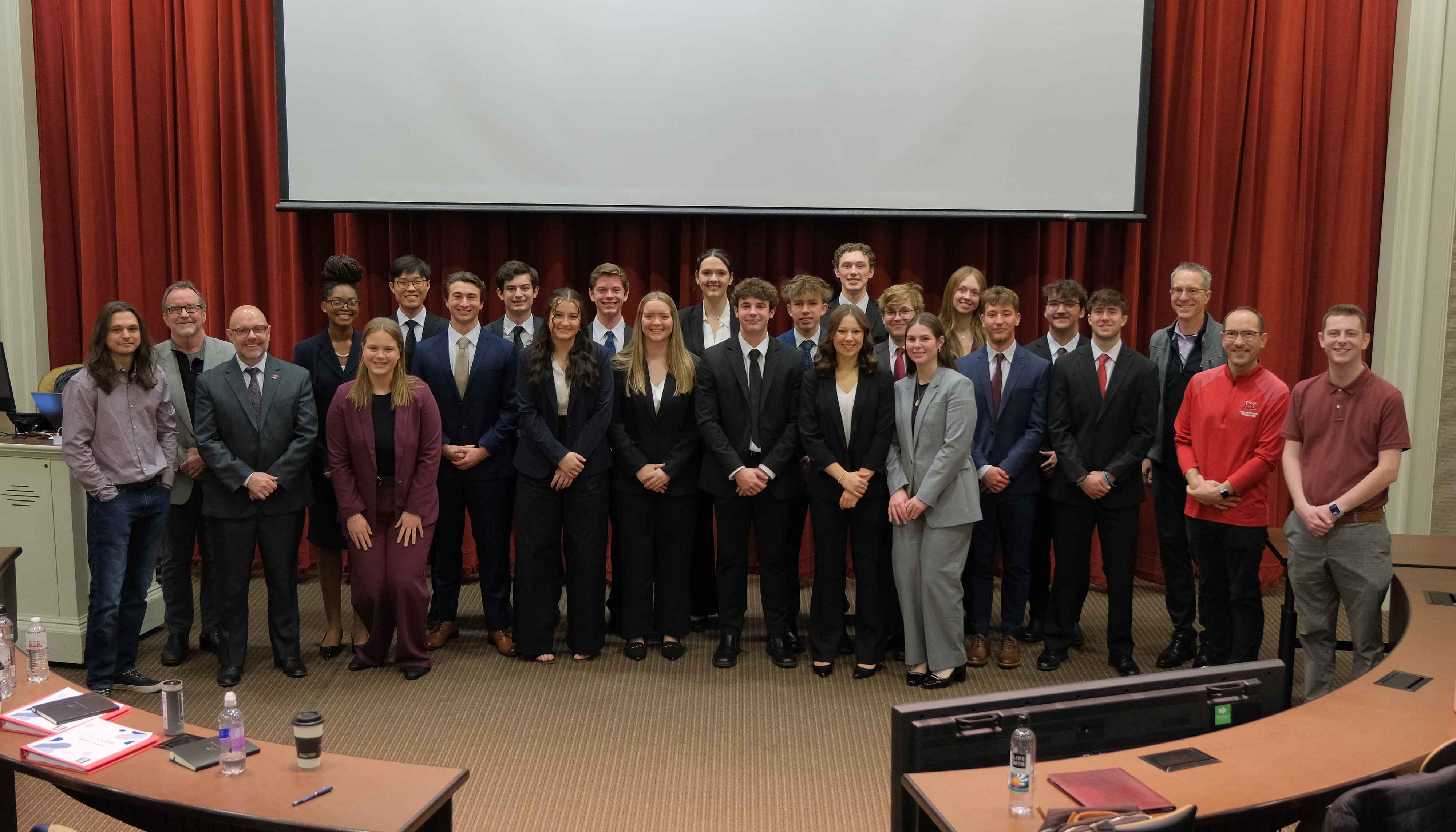 Honors student group photo