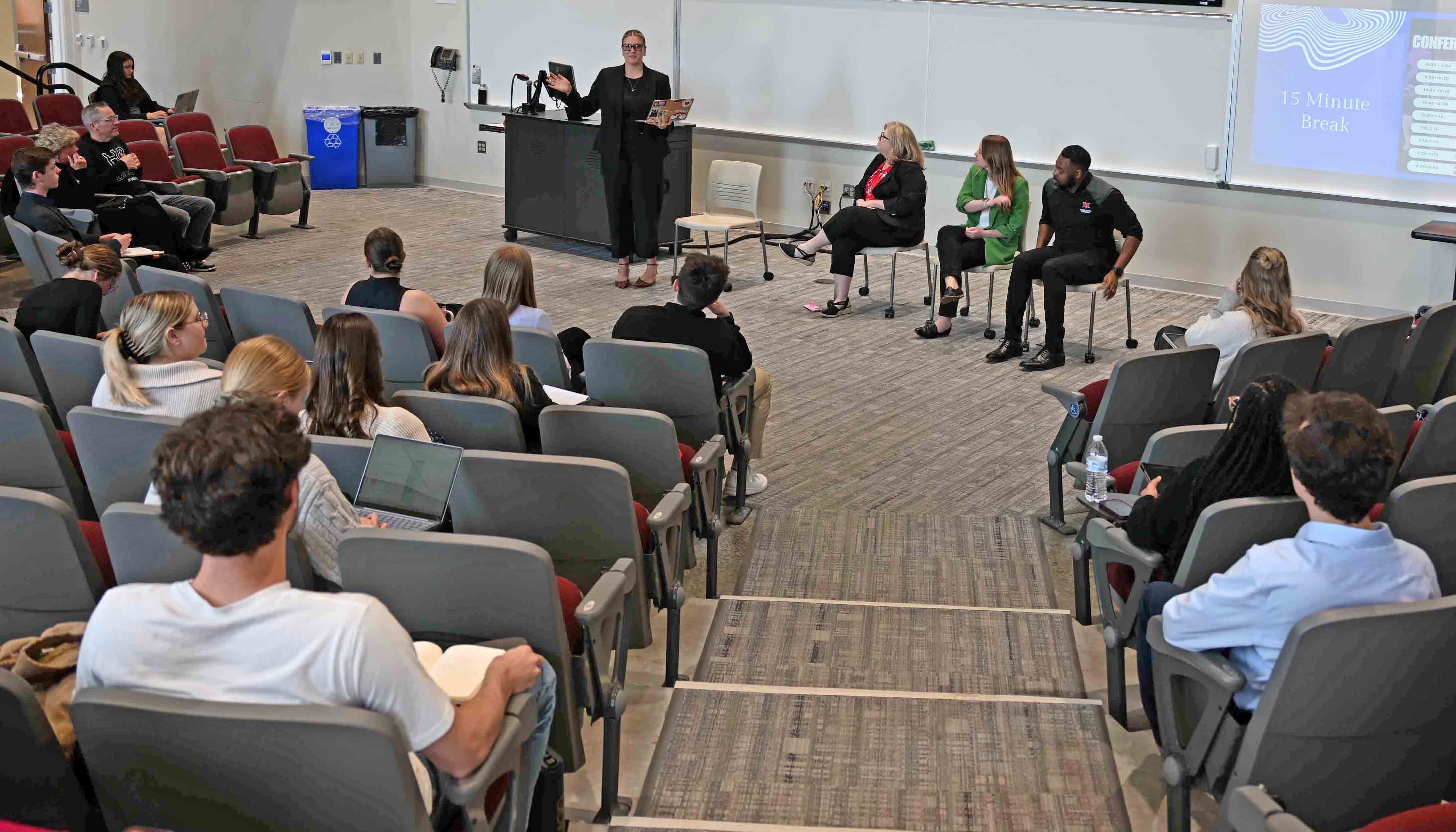Students attend human resources conference at Miami University
