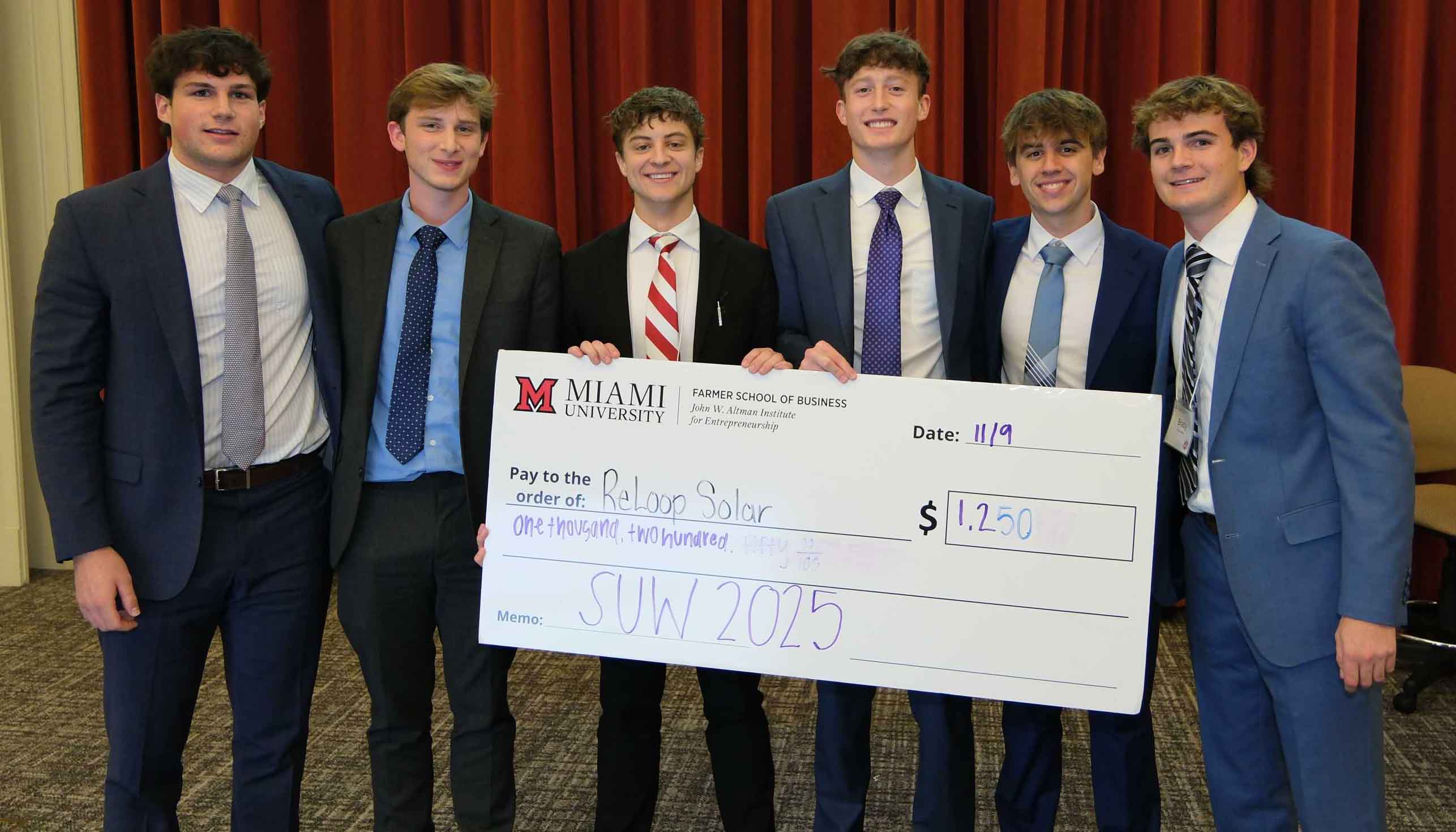 Third place team photo