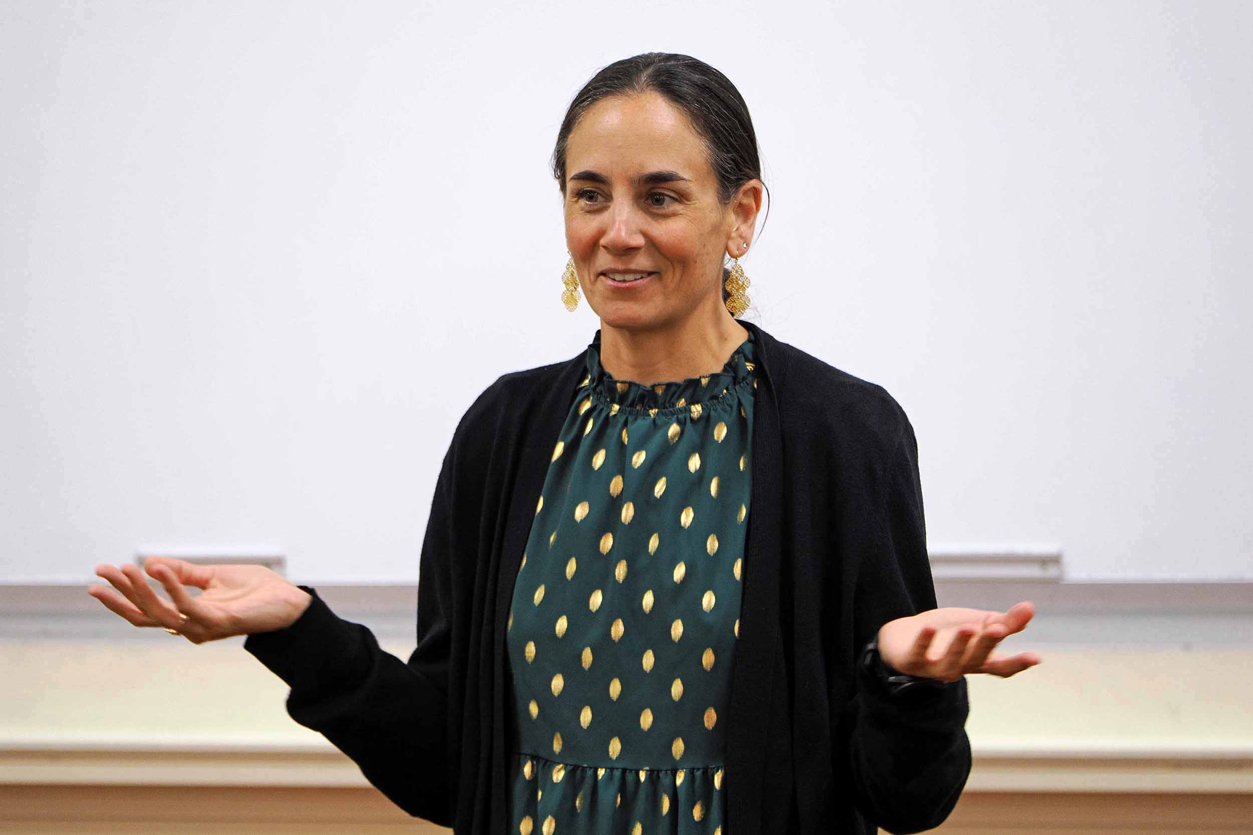 Jessica Palatka in class