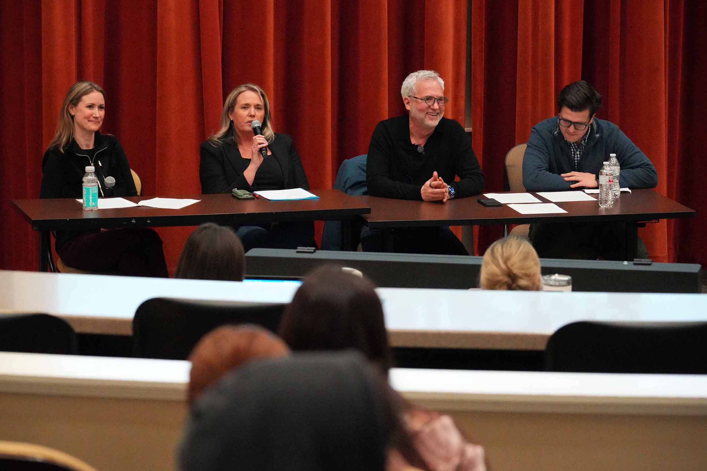 Panel discussion in progress