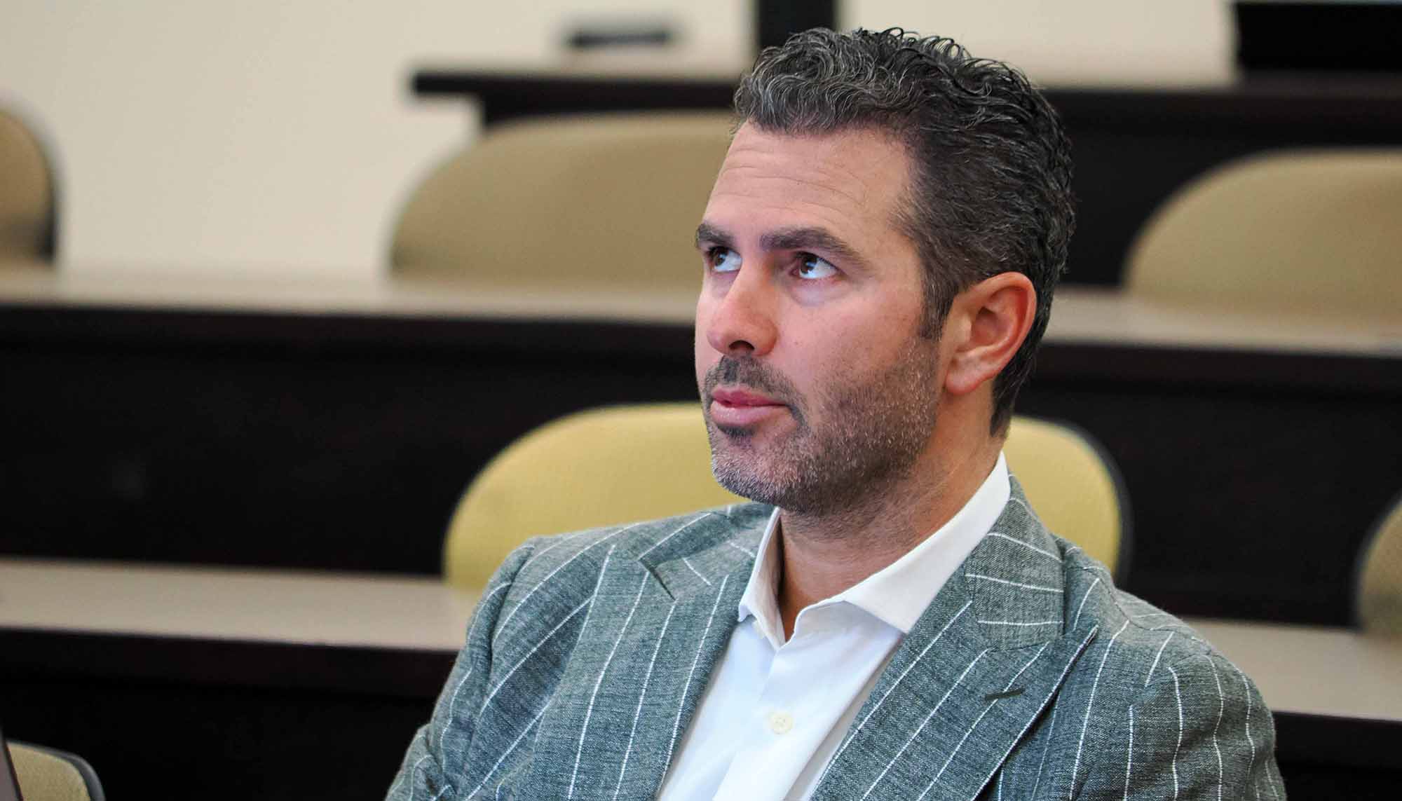 Vince Ciepiel asks team a question