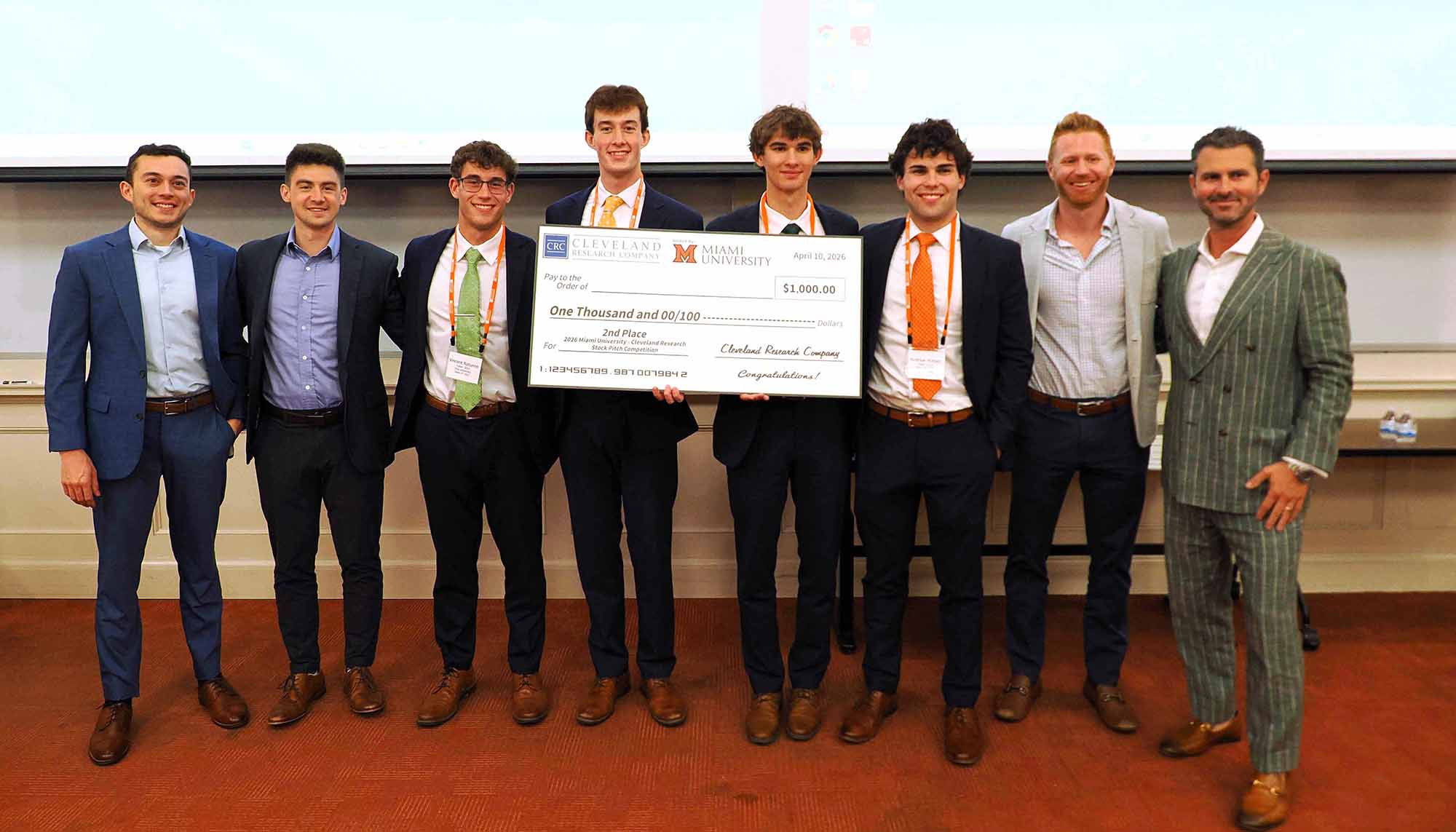 2nd place team from Ohio University