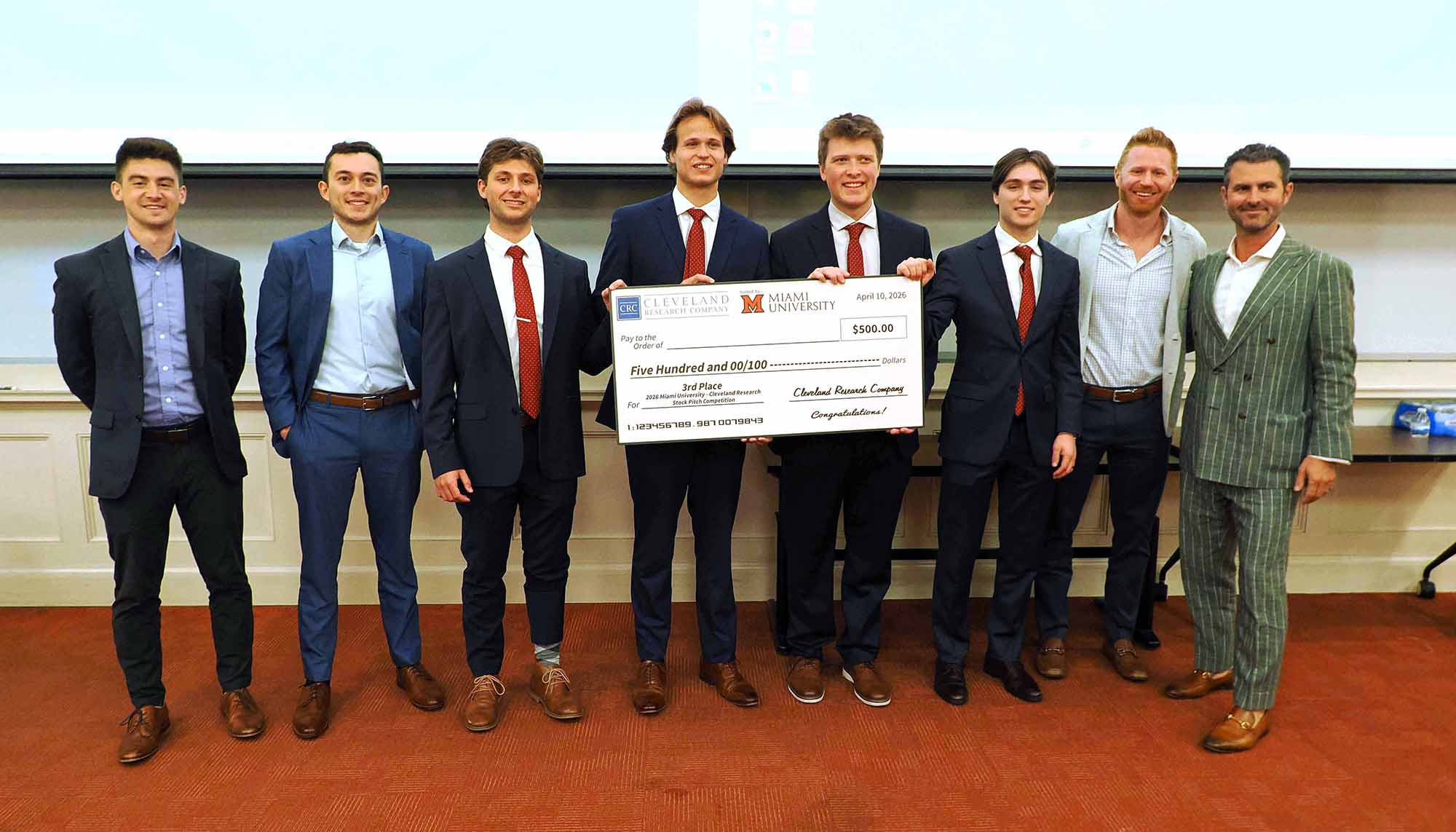 3rd place team from University of Minnesota-Duluth