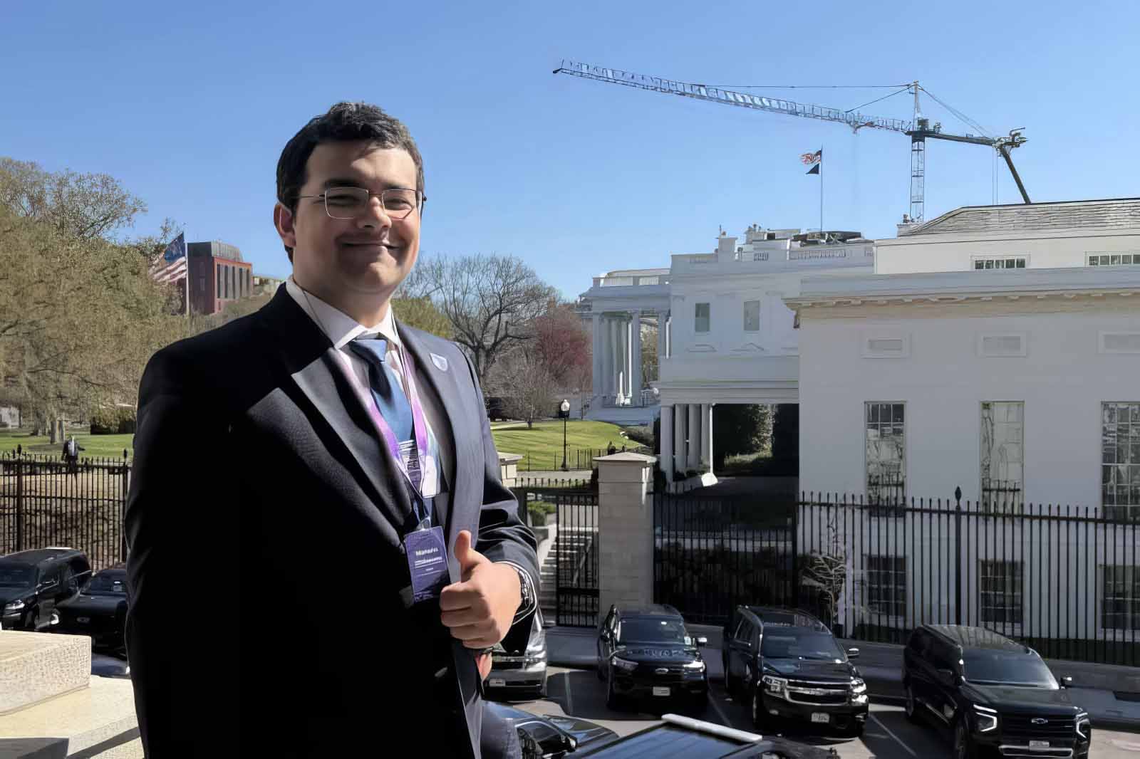 Mohsin Chheena in Washington D.C.