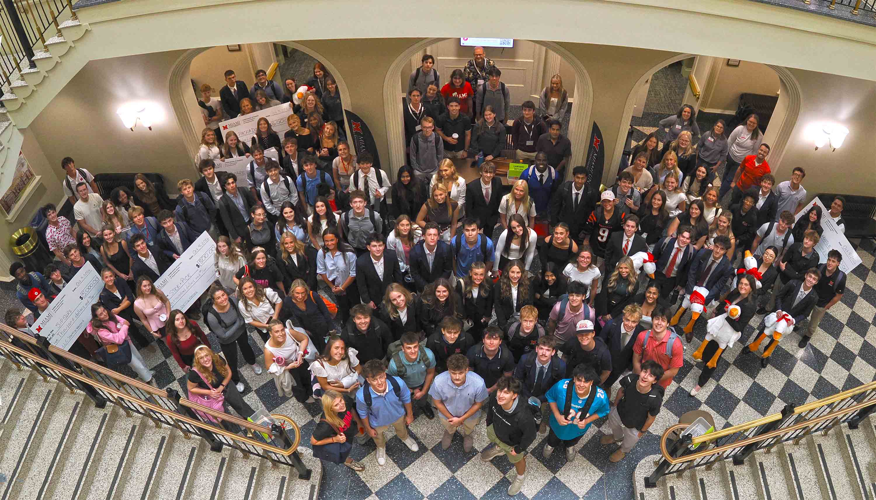 Group photo of LLC Startup Weekend participants