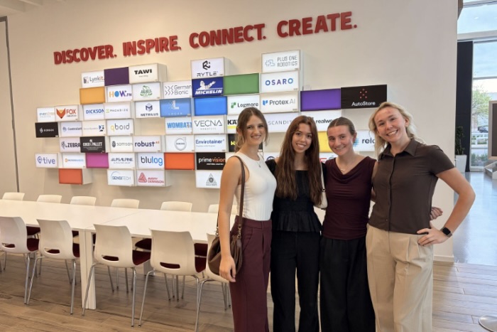Group at the DHL Innovation Center