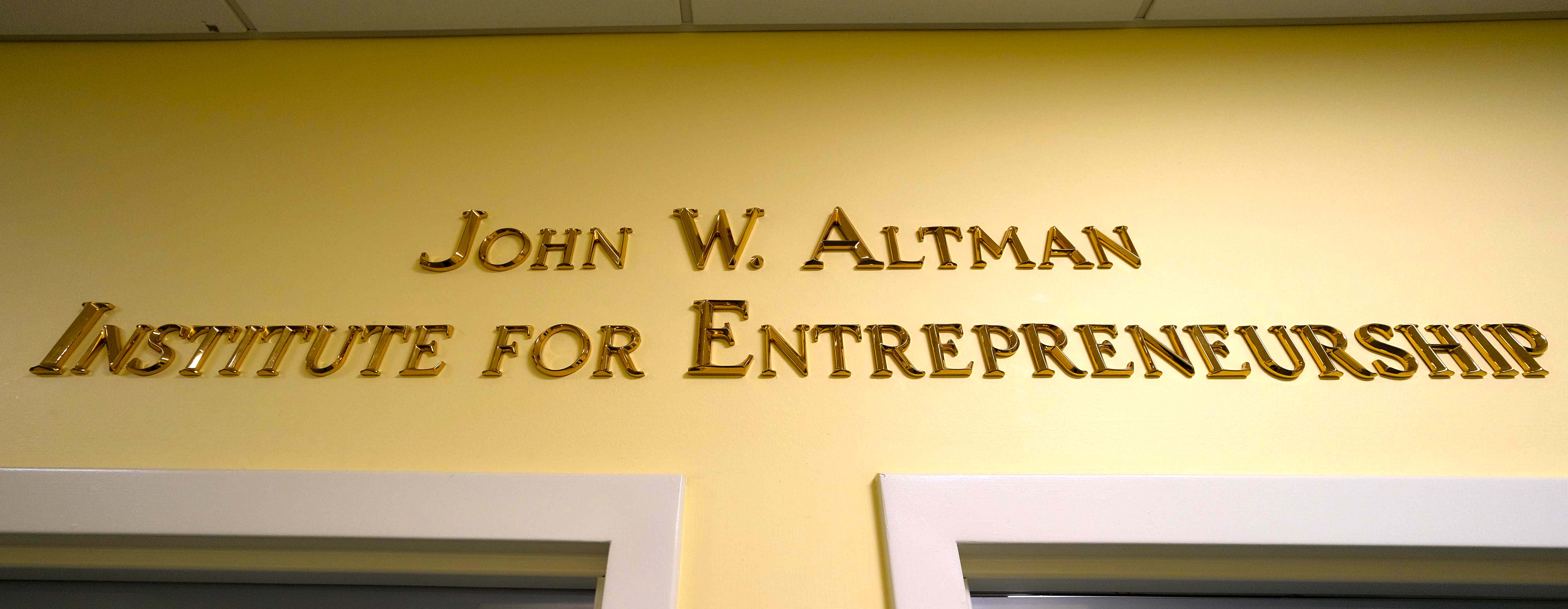 John W. Altman Institute for Entrepreneurship 