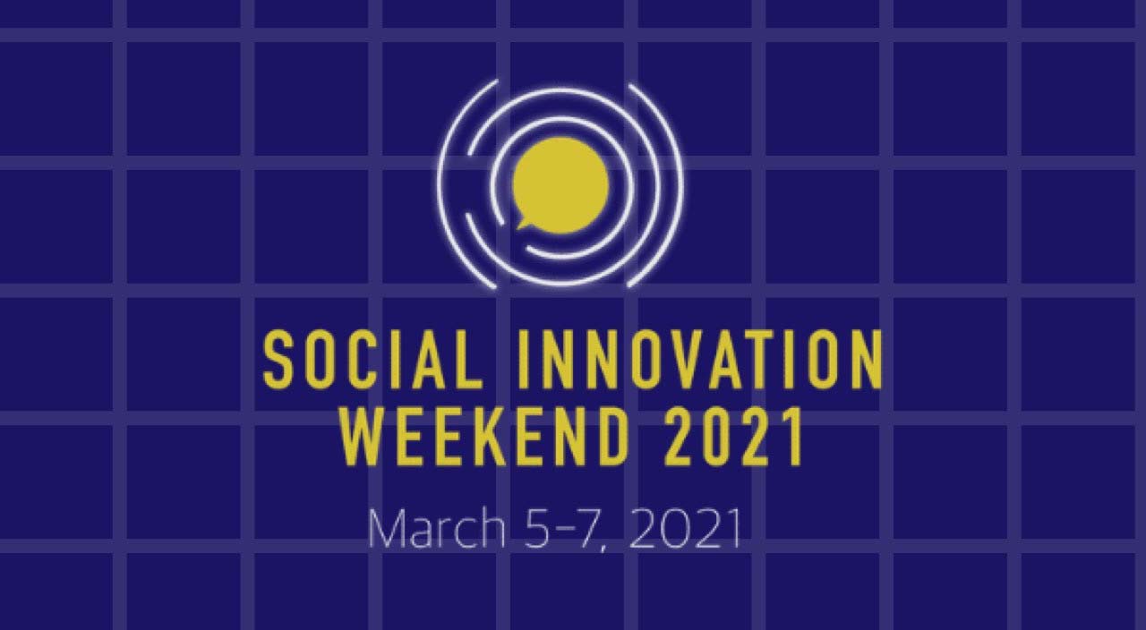 Social innovation weekend 2021 graphic