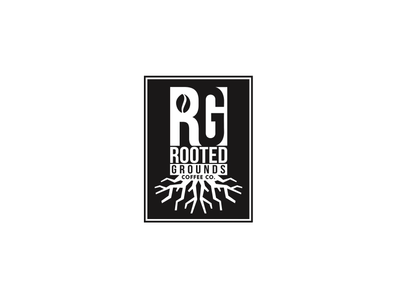 rooted grounds coffee logo
