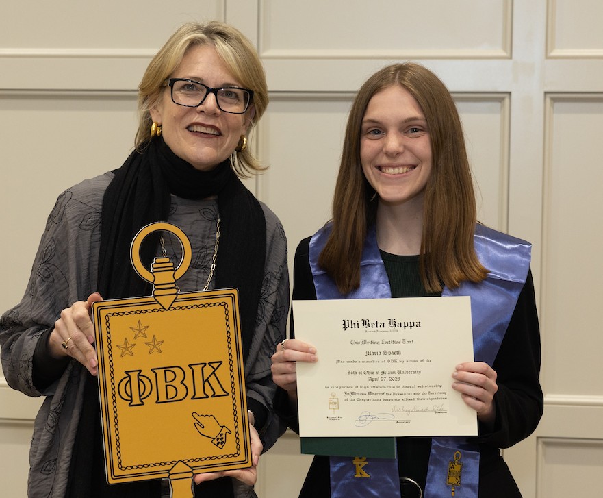 Greek Honors Organization Induction