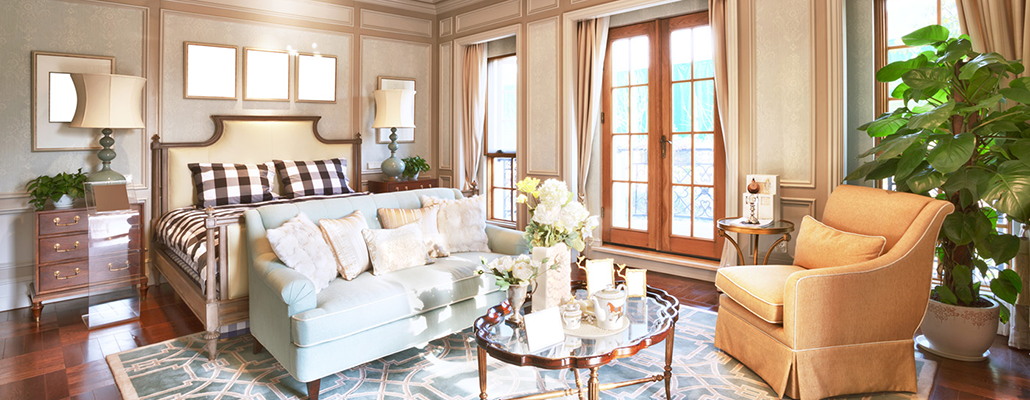 A beautiful bedroom