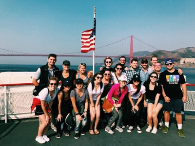 Miami University Students in San Francisco 