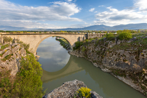 a bridge in kosovo