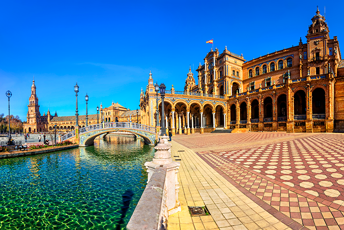 Distinguished building in Seville