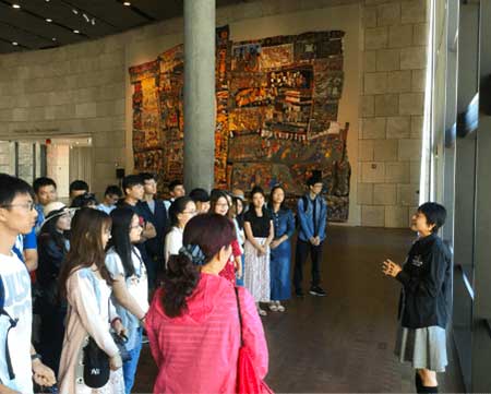A group at Freedom Center Museum