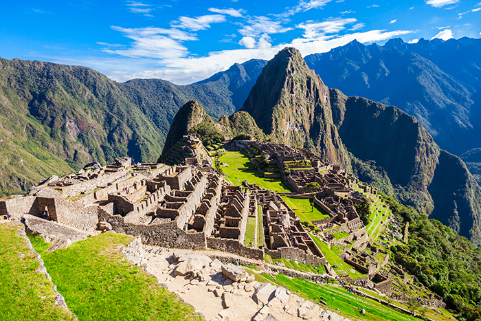 Lost Incan city in Peru 