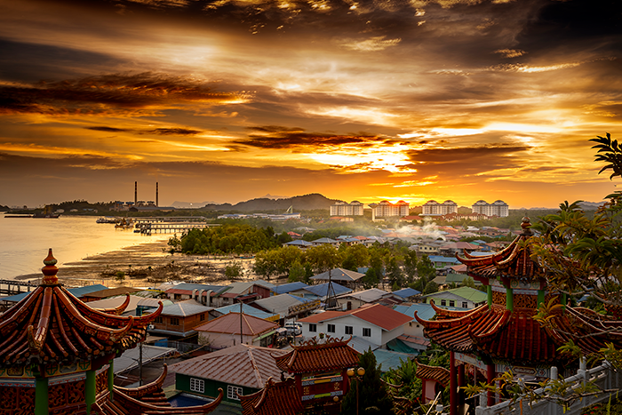 Malaysia sunset