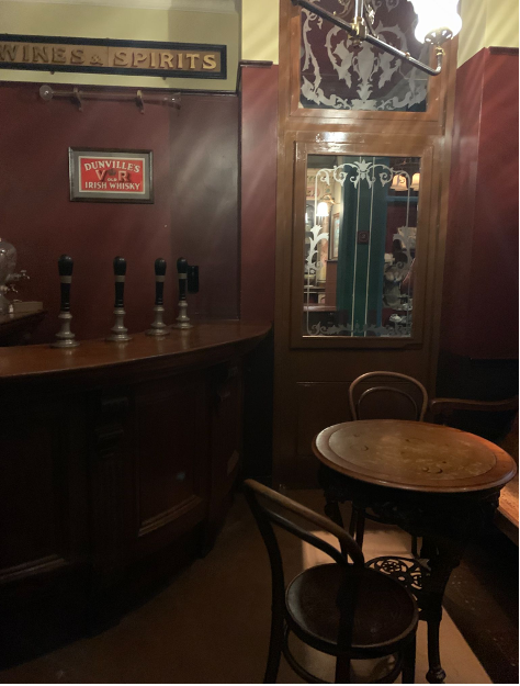 interior of pub