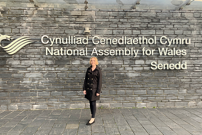 Alexandra Fair in Wales at the National Assembly for Wales.