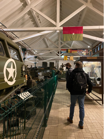 Students visit the Diekirch War Museum