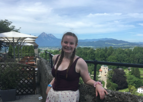 Hannah Sroka in Salzburg, Austria