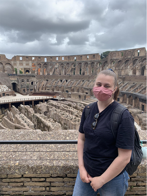 Paige at the Coliseum