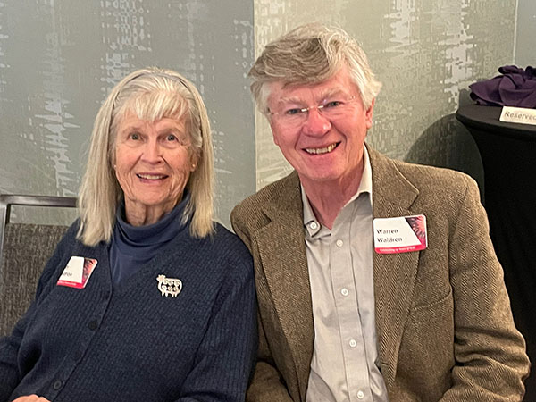 Judy and Warren Waldron