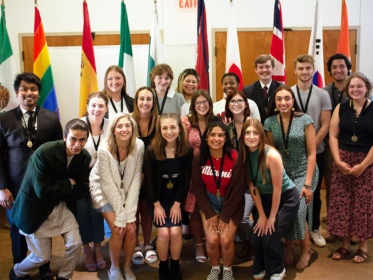 GRC Grads pose for a group photo
