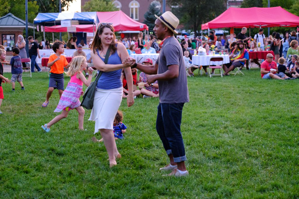 The Albarrans dance at a past festival