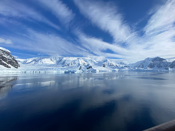 Vista of antarctica